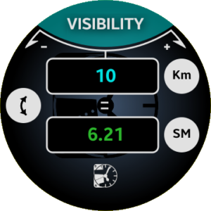 Convert visibility values